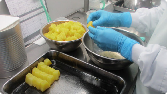 Incoming ingredients inspection